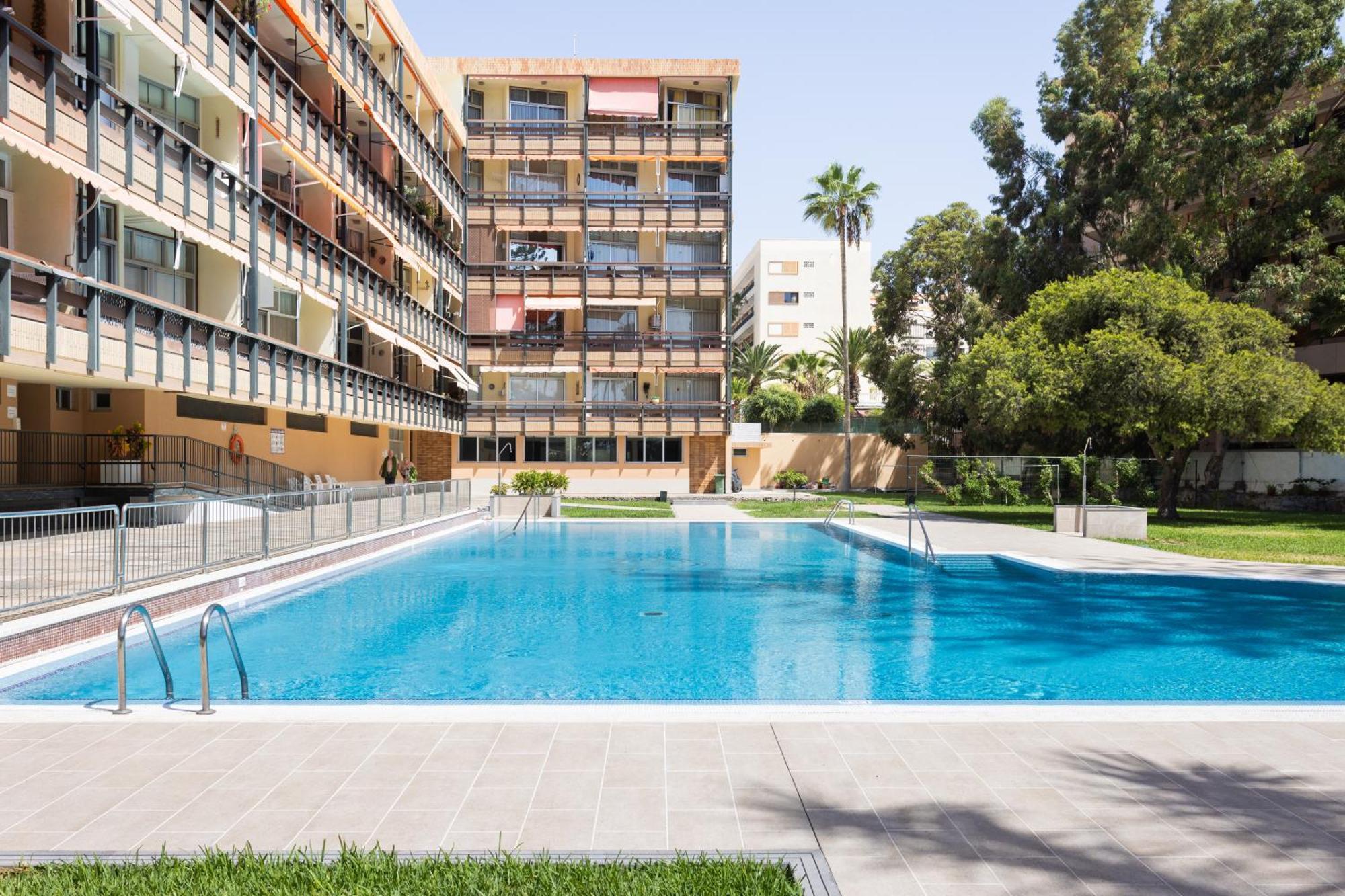 Seafront Apartment Just 200M From Las Vistas Beach Arona (Tenerife) Exteriör bild