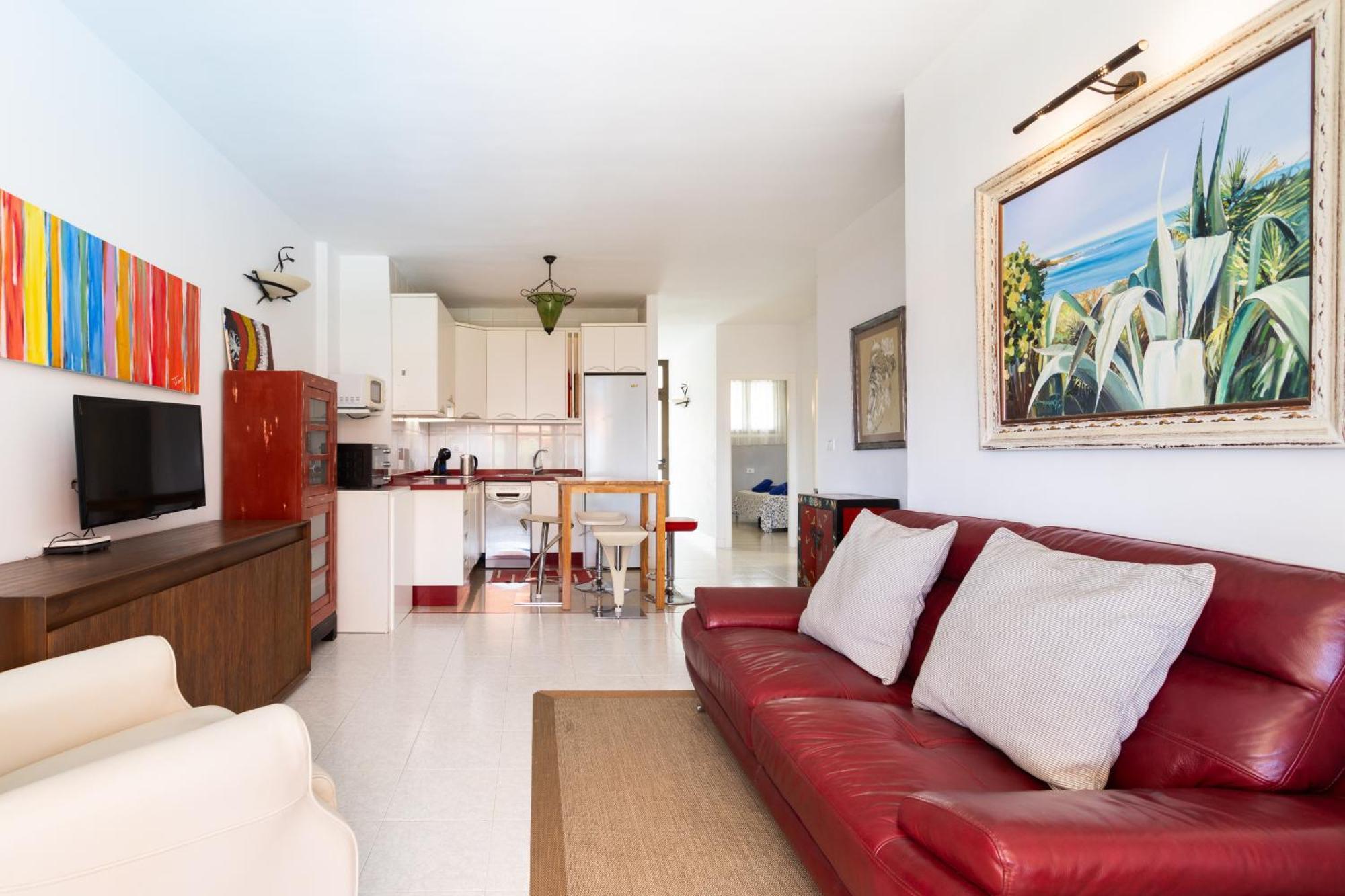 Seafront Apartment Just 200M From Las Vistas Beach Arona (Tenerife) Exteriör bild